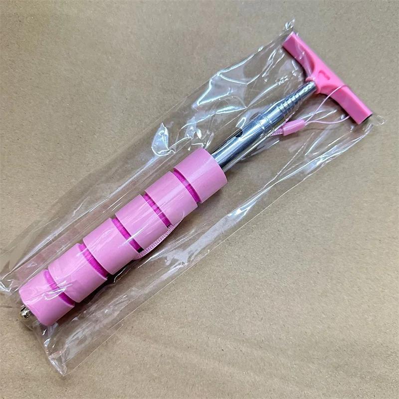 

Car Rearview Mirror Wiper Stainless Steel Telescopic Retractable Layered Brush Head Auto Mirror Wash Cleaning Brush Wiper чёрный