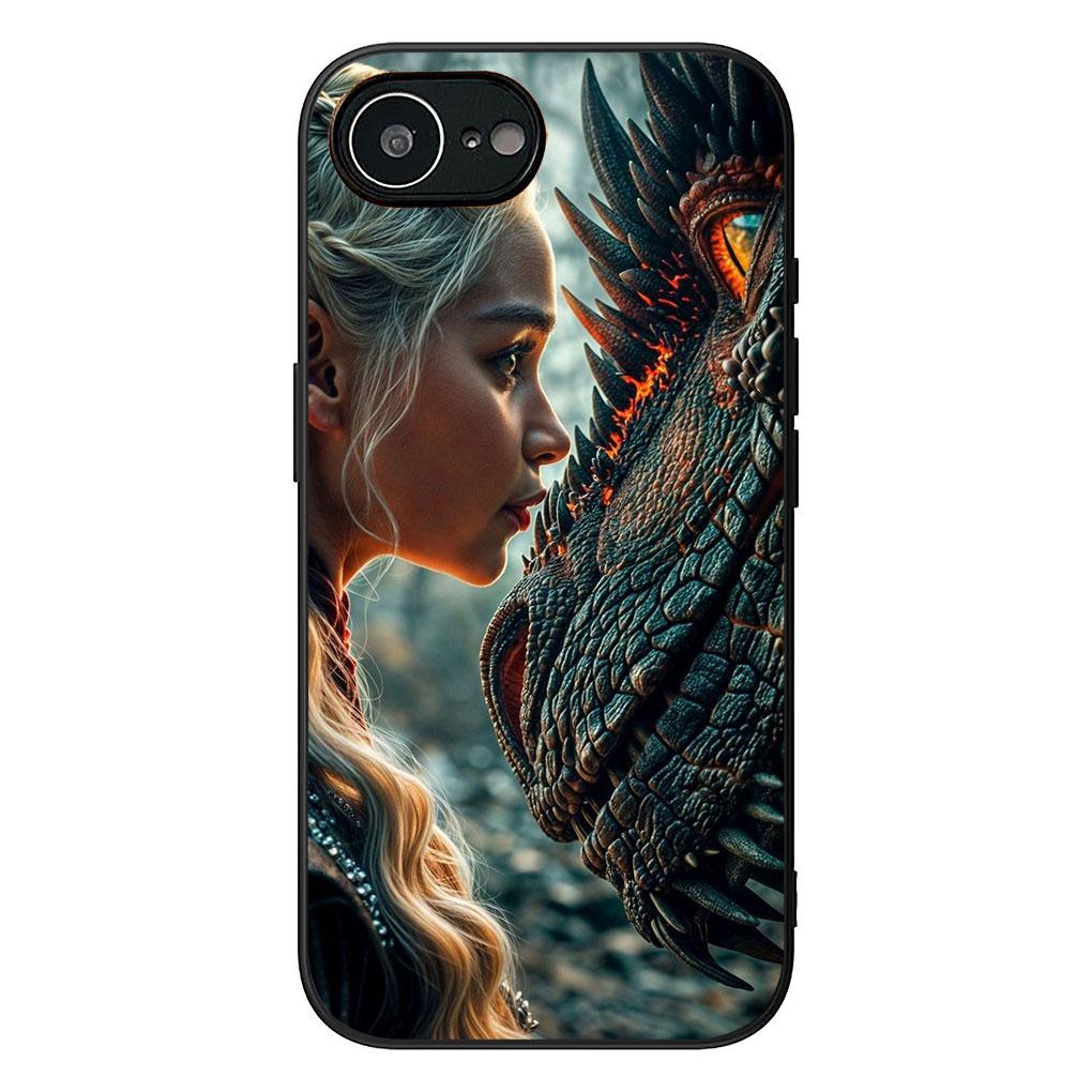 Poster Dragon Mother Thrones Phone Cover for Motorola Moto G86 G14 G35 G34 G45 G55 G64 G75 G85 G24 G15 G54 G57 Power Soft Case