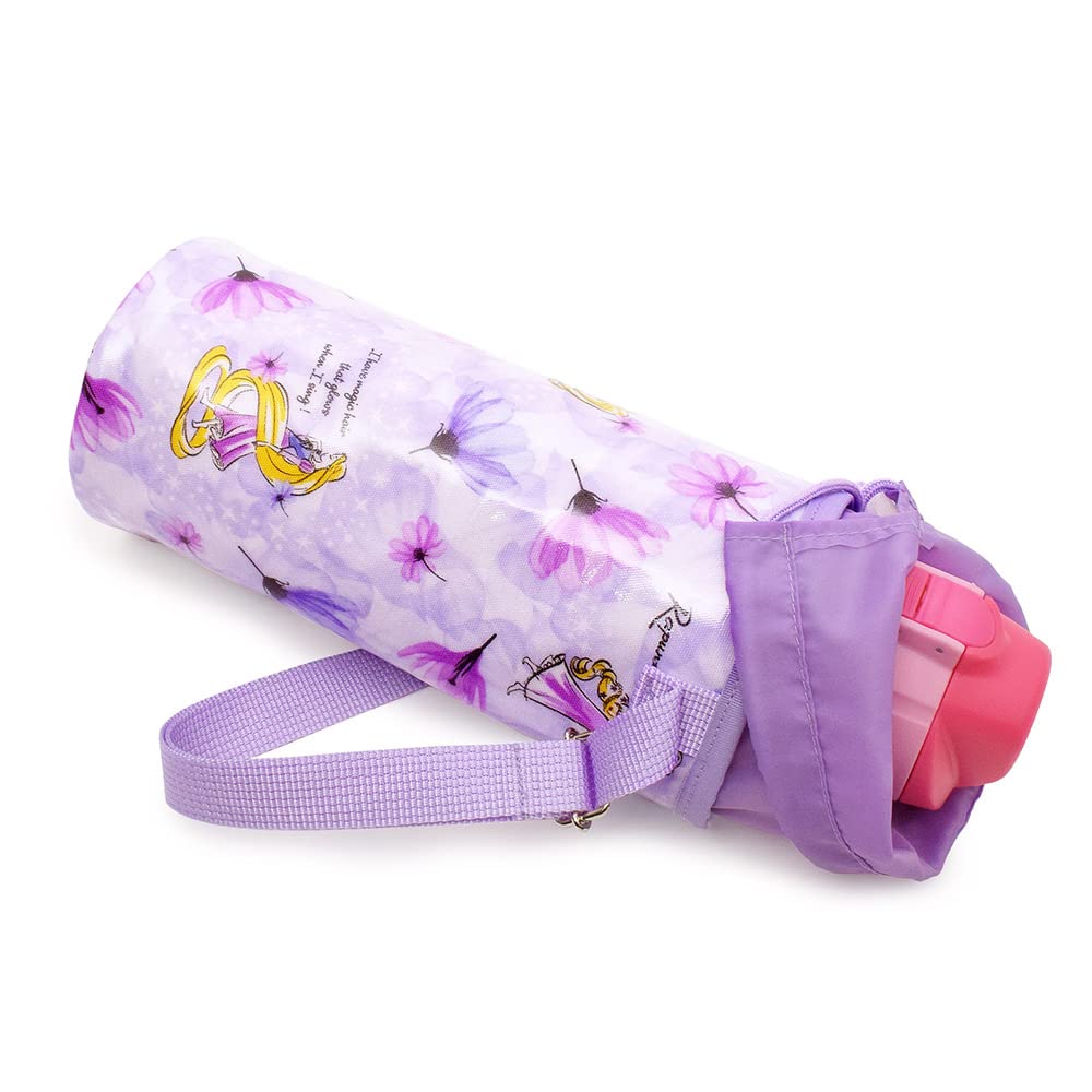 COLORFUL CANDY STYLE Disney Water Bottle Cover for Large Case Shoulder N7322110 Girls, Size, Holder, Strap, Rapunzel/FASHONABLE PRINCESS/Rapunzel,