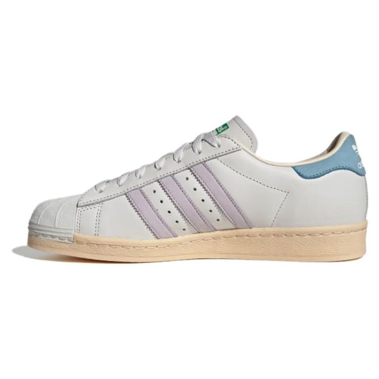 

Adidas Мужские кроссовки Superstar 82 Crystal White Clear Blue Green ID2151 41⅓