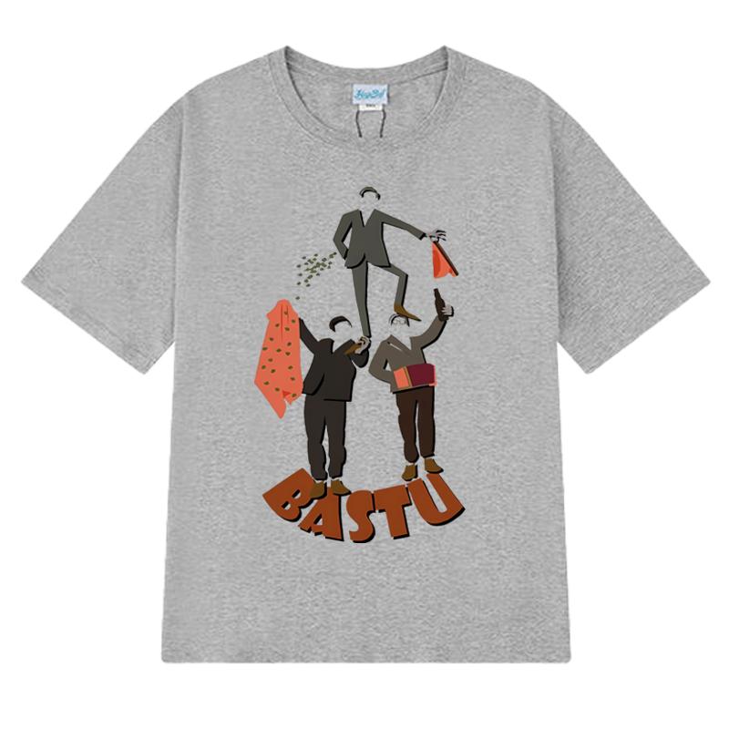 Eurovision 2025 T shirt New Men Women sweden finland KAJ bara bada bastu Graphic short sleeve T-shirts Unisex Casual Cotton Tops