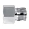 Sylinderadapter Kobling Konverter for Akvarium CO2 Regulator Hun G5/8 til Hann W21.8