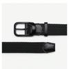 Men's Elastic Woven Belt, Non-porous Elastic Belt, Casual Buckle Belt