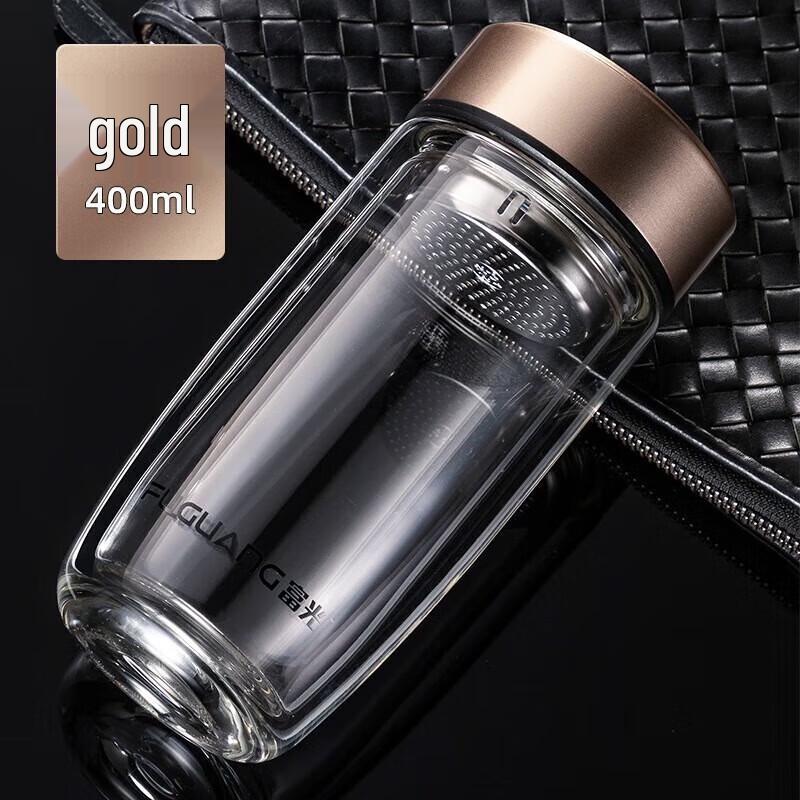 FUGUANG Double-Wall Glass Cup