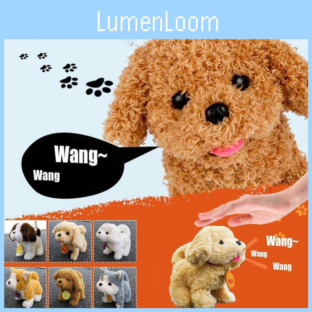 Adorable Electronic Robot Dog Plush Toy With Lifelike Features For Kids Joy