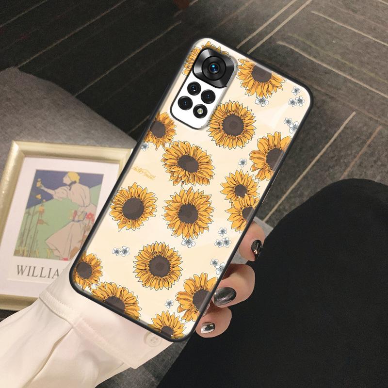 Sunflower Funda For Xiaomi Redmi Note 14 9 10 11 12 13 Pro 9S 10S 11S 12S Redmi 13C 10C 12C 14C Case