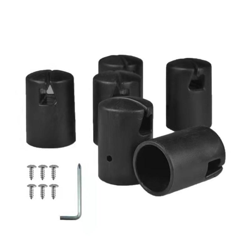 Convenient Trampoline Poles Protectors Trampoline Poles Sleeve Set Trampoline Poles Guard Plastic Cover for Trampoline