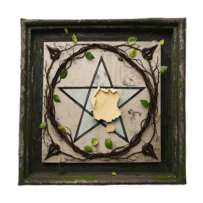 

Скатерть для Таро с узором из листьев и лозы, астрология, алтарная ткань, ткань для гаданий, скатерть для карточного стола, гобелен, принадлежность для колдовства C 50x50cm