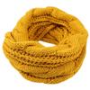 Cachecol Quente de Inverno Para Mulheres À Prova de Vento Elegante Cor Sólida Cachecóis Para Clima Frio Quente Malha Inverno Cachecóis de Laço Circular