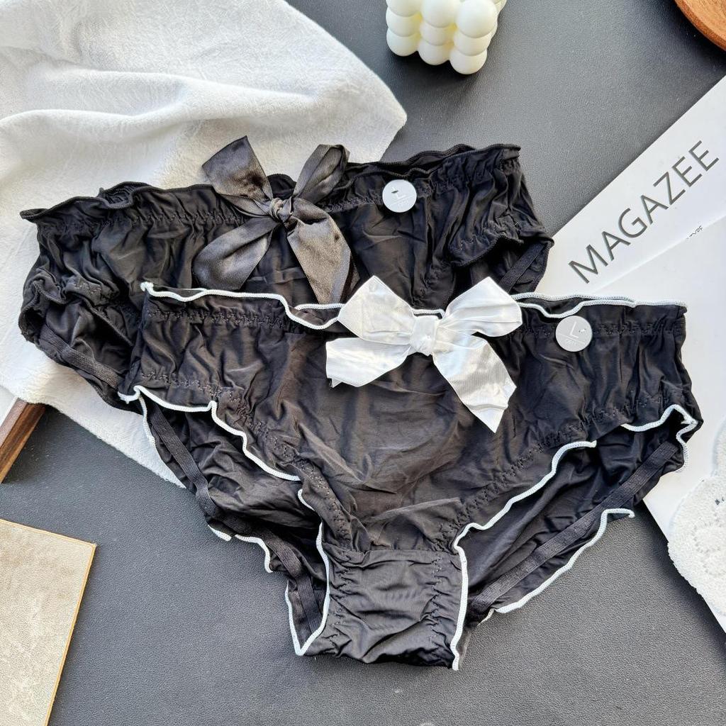 Clearance Ice Silk Lace Low-Rise Women's Panties
