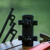 Practical Adjustable Tarp Pole Holder for Various Outdoor Applications
