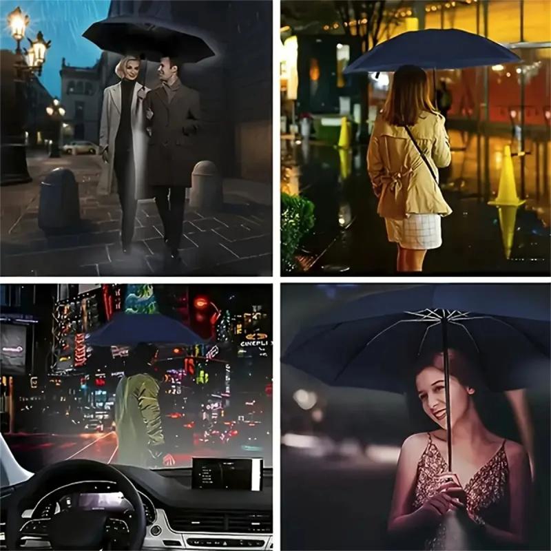 Extra Large Folding Unisex Umbrella, Dual-use for Sun and Rain, Sunshade Umbrella, Family Travel Umbrella