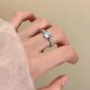 Blue Star Moon Adjustable High-End Index Finger Ring Jewelry
