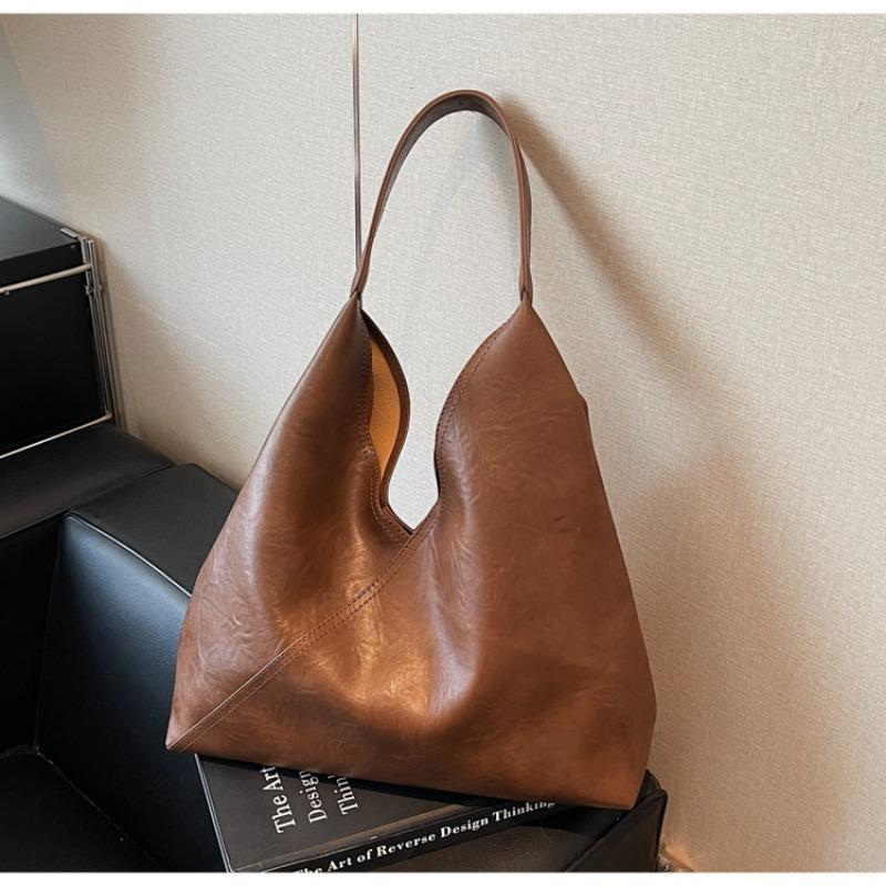 Bag Women's Large-capacity New Autumn and Winter Versatile Simple Shoulder Mother and Child Bag Leisure Commuter Tote Bag