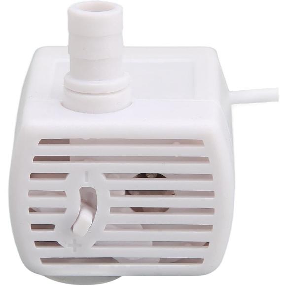 Cat Water Fountain Pump, Pet Water Fountain Pump Replacement Pump Quiet Prevent Dry Burning USB Powered DC Brushless Motor Mini Cat Water Dispenser