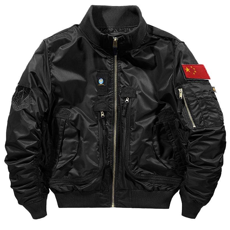 Frühling und Herbst Neue Trendmarke Lässige Herrenjacke Herren Street Daily Locker Lässige Bomberjacke