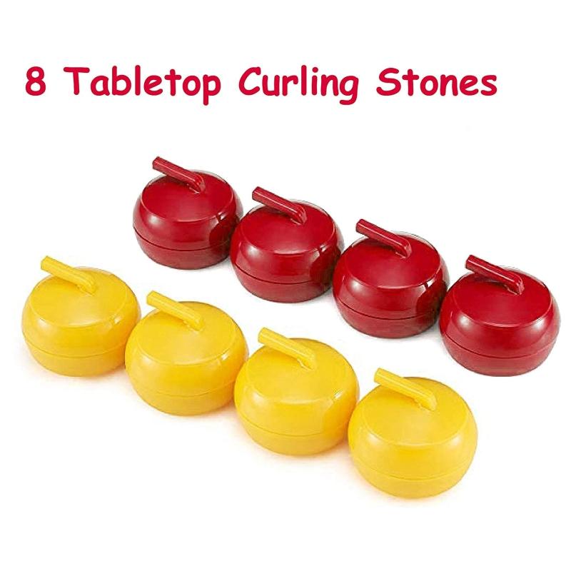 Alomejor Tabletop Mini Curling Game Set, Funny