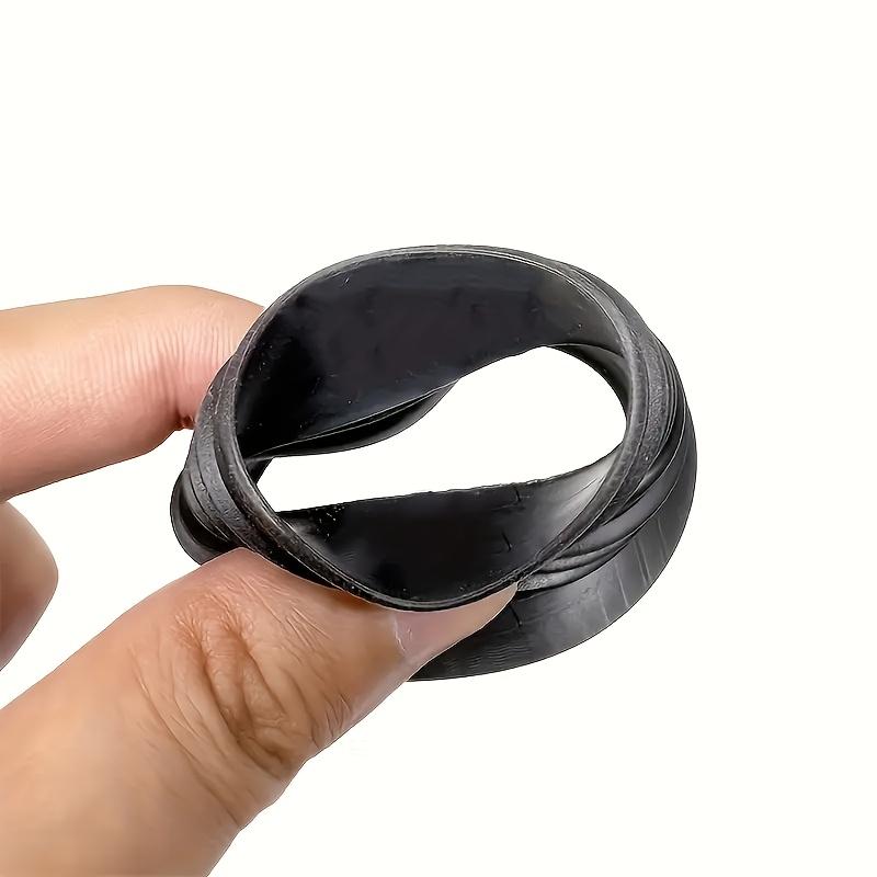 3pcs Anti-Odor Retractable Drain Ring 1pc Raw Rubber Tape Leak-proof and Odor-proof Sealing Ring