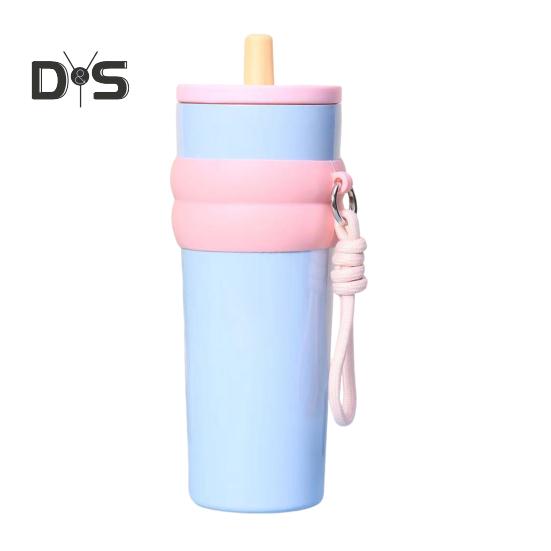 

Кофейная кружка из нержавеющей стали 710 мл, двухслойная термокружка для кофе, переносная термос для путешествий, бутылка для горячей и холодной воды, автомобильный термос