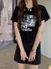 T-shirt Estiva Elegante Slim Stile Coreano Donna Moda Manica Corta Maglietta Grafica Top Femminile Design Y2k Streetwear Abbigliamento Casual