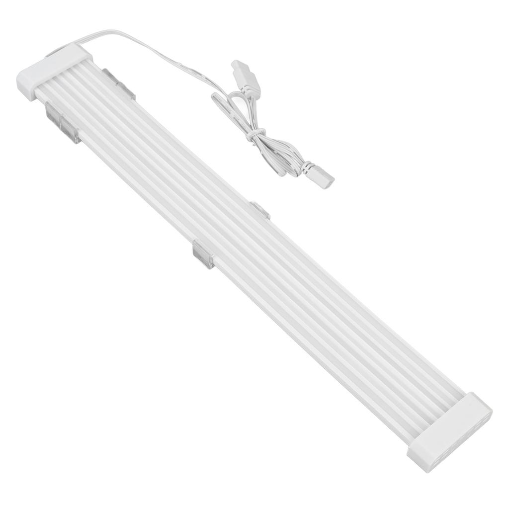 ARGB PC Power Supply Cable 5V 3Pin Synchronized RGB PSU Cable with LED Stripes for 24 Pin