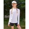 CHARMLEAKS Rash Guard for Girls Long Sleeve Swim Shirt UPF 50+ Sun Protection Teen Girls Swimsuit Athletic Shirts 7-16Y
