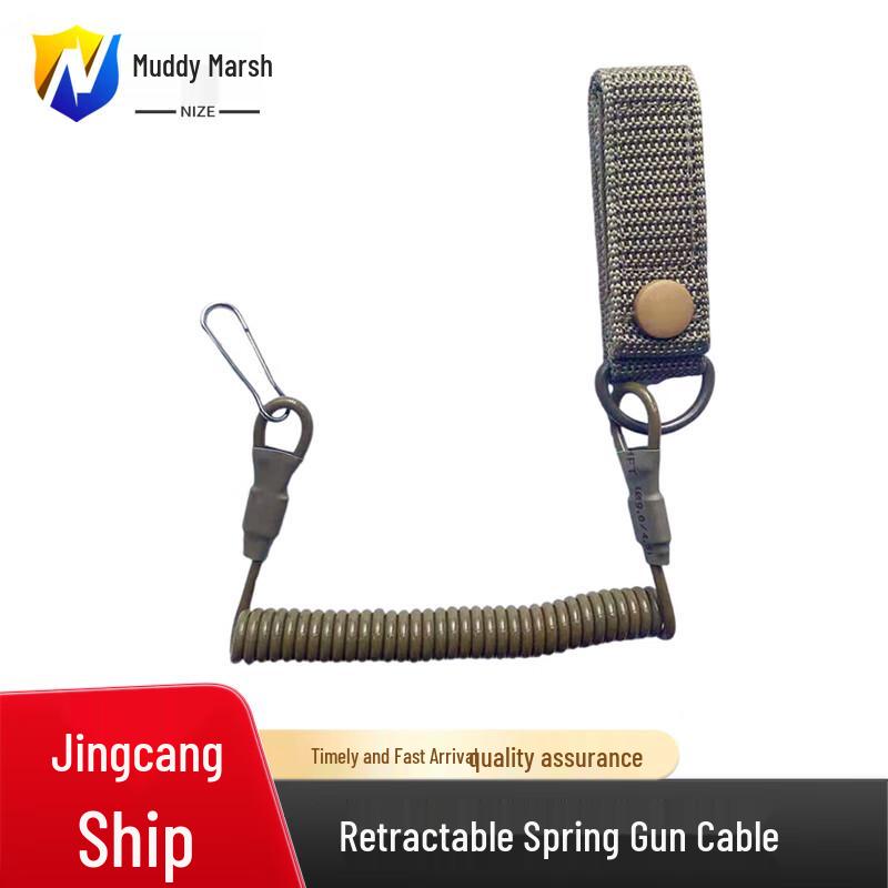 Retractable Anti-Lost Spring Lanyard