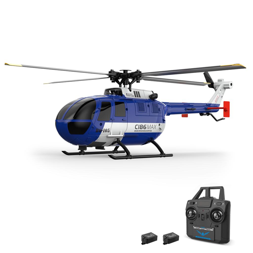 Fjernkontroll Helikopter 6-akset Gyroskop 2,4G 4CH Single Propell Aileron Free Helikopter med