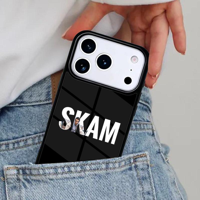 Norwegian TV Skam Phone Case for iPhone 17ProMax 12 13 14 15 16e 17 Pro Max Plus Air Cover
