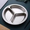 Danshi 304 Stainless Steel 3-Compartment Kids' Divided Plate
