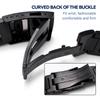 Korlexchi Replacement Metal Watch Band for G-SHOCK MTG-B1000 316L Stainless Steel Bracelet Black