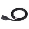 1.5M 6-Pin Removable Separation Handheld Mic Extension Cable Cord for Yaesu Radio Walkie Talkie