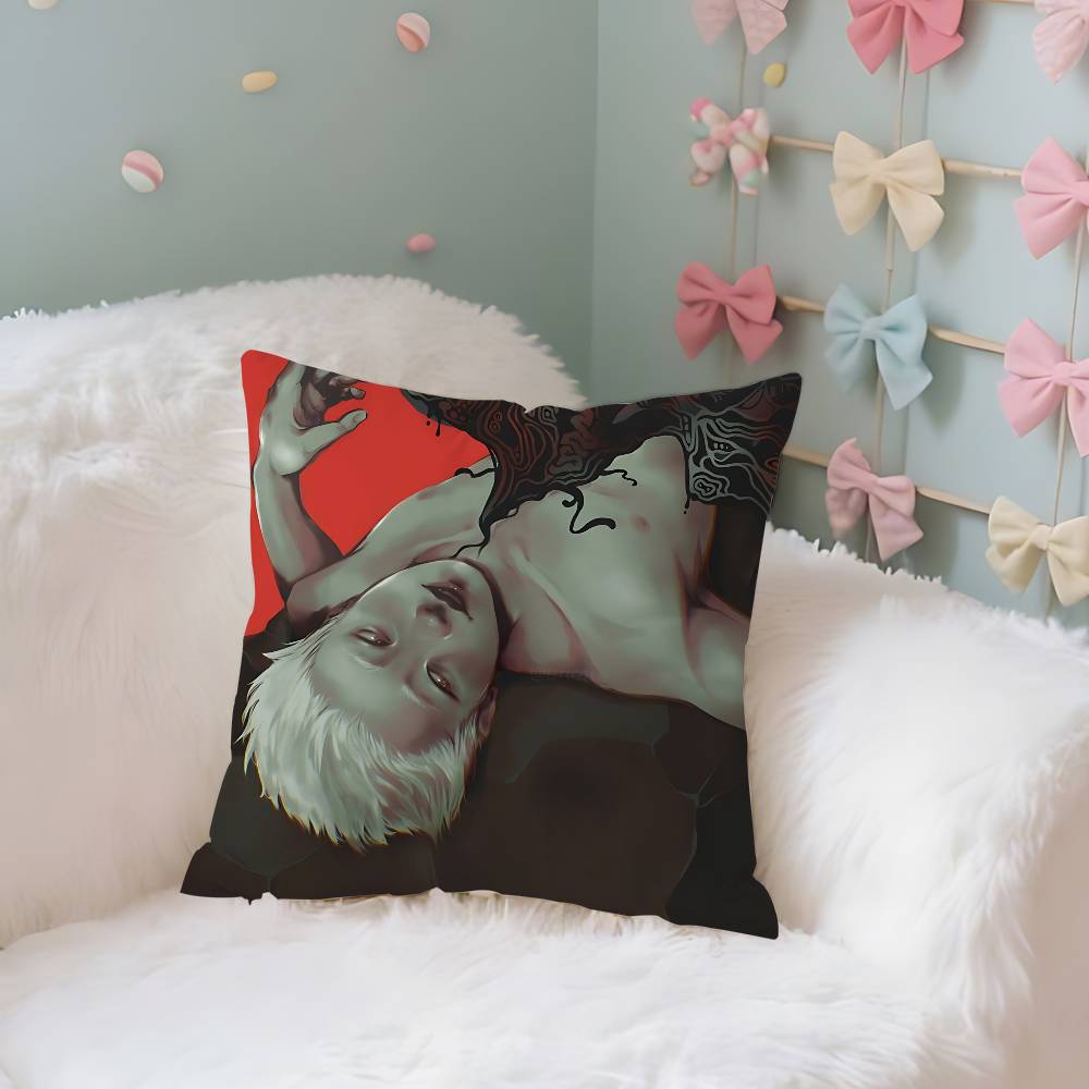 The Summers Hikarus Dieds Case Plush Fabric Soft Pillowcase Double Sided Print Cushion Cover Household Gifts