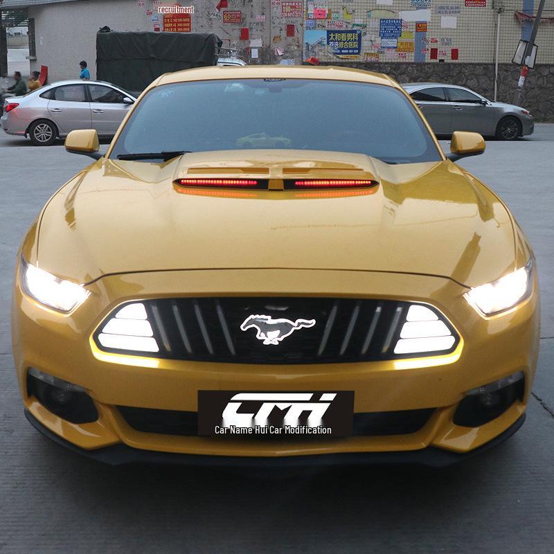 

15-17 Ford Mustang Решетка радиатора Armor с дистанционным управлением и подсветкой 120