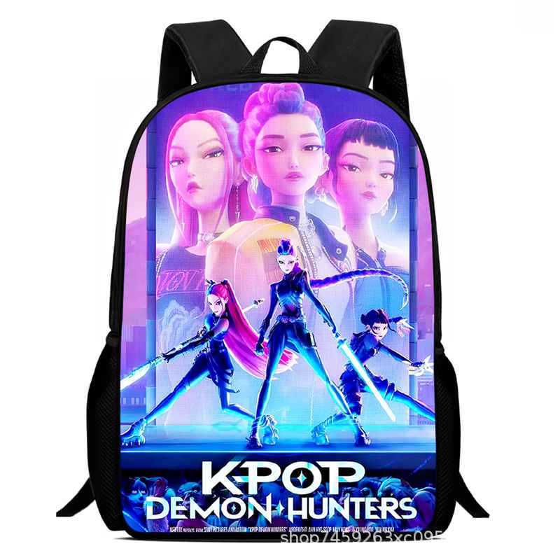 Kpop Witch Hunter Group Schoolbag High Definition Printing Casual Light Backpack Primary School