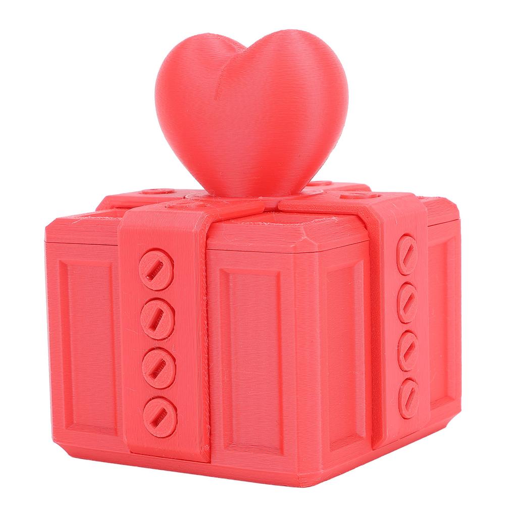 Annoying Gift Box with Screws PLA 3D Printed Prank Screw Box Hilarious Money Card Container For Men Women Xmas Birthday