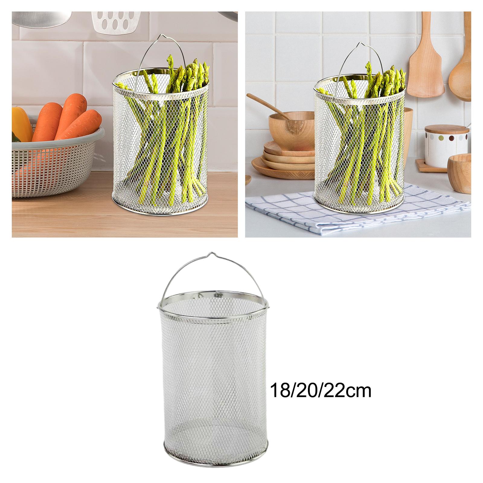 Корзина для жарки из нержавеющей стали Сито из нержавеющей стали для жарки пельменей 20cm