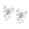 Orecchini Glamour con Pietre di Zircone Accessori Vestibilità Perfetta per Cuffie Freeclip 1 2 Fascino Design a Clip Sicuro