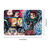 Demon Slayer Anime Doormat Anti-Slip Bath Kitchen Mat Garden Garage Door Floor Entrance Carpet Rug