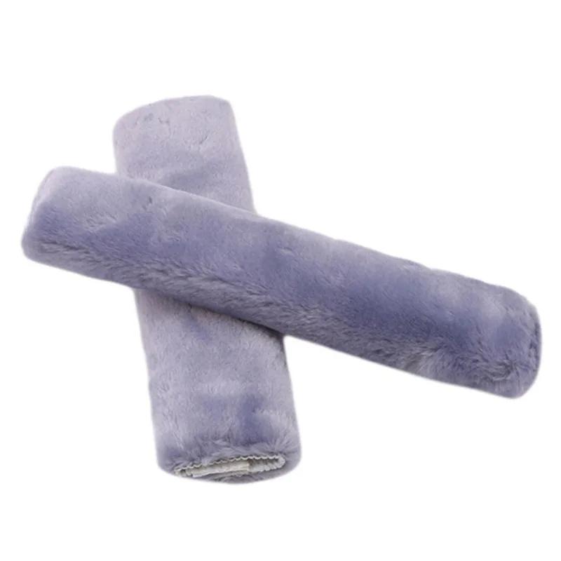 2 Car Seat Belt Covers, Fluffy Car Seat Belt Shoulder Pads, Protectors, Car Interior Accessories
