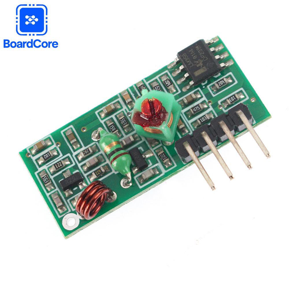 433Mhz RF receiver Module Super- Regeneration DC5V For Raspberry PI Smart Home