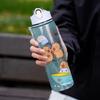 750ML Kids Water Sippy Cup Creative Cartoon Cup with Straws Leakproof Water Bottle Outdoor Portable Children's Plastic Water Cup