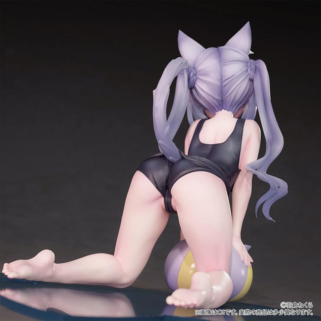 Kemomimi Gakuen "Harusame" illustrated by Nekura Hakura 1/7 scale painted finished figure