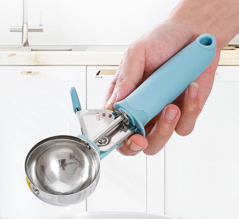 Stainless Steel Ice Cream and Fruit Scoop