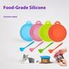 Silicone Canned Lid Sealed Spoon Feeders Food Can Lid For Puppy Dog Cat Storage Top Cap Reusable Cover Lid Pet Daily Supplies