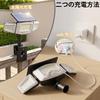 Solar Outdoor Waterproof Sensor Light, High Brightness 2500 Lumens, 180° Sensor [3-Way Wall Mount, Recessed, Clip-on VerticalHorizontal Use],
