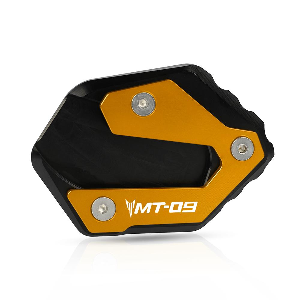 MT09 2023 Side Stand Enlarger Kickstand Enlarge Plate Pad For Yamaha MT-09 Tracer 2014 2015 2016 2017 2018    MT