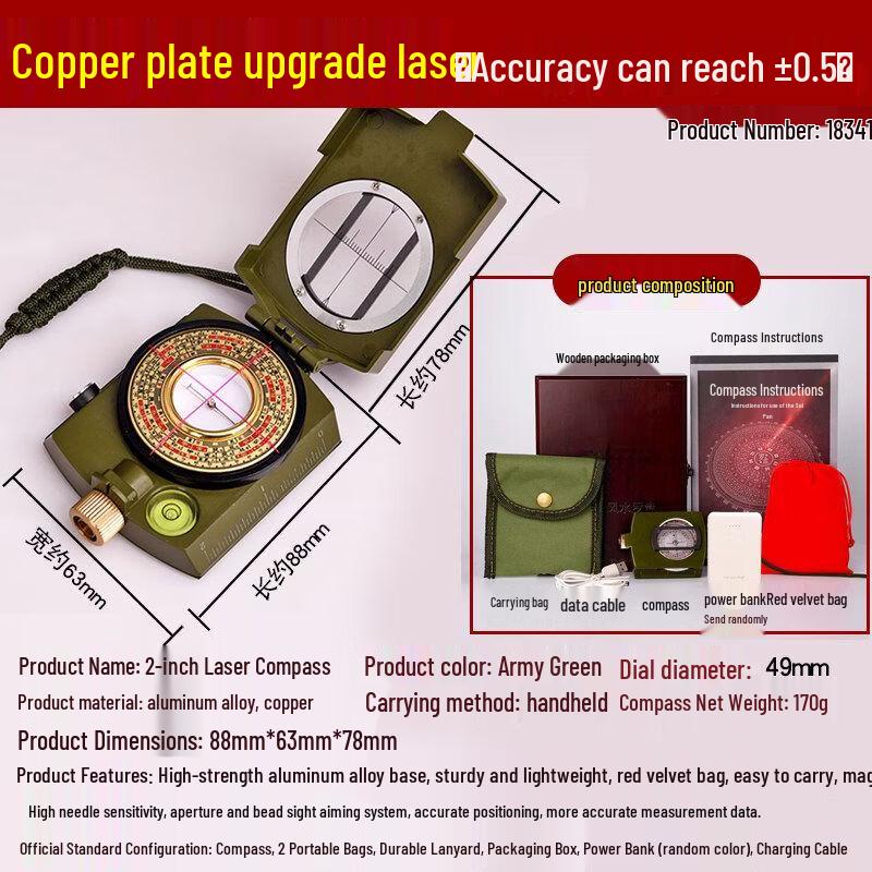 Qiuqiao Automatic 24-Mountain Geomancy Compass