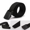 Military Fan Accessories Canvas Tactical Pants Belt Outdoor Unisex Casual Belt Nylon Woven