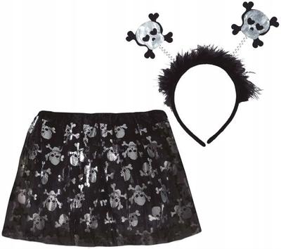 Costume Outfit Disguise Set Pirate Skull Halloween Carnival